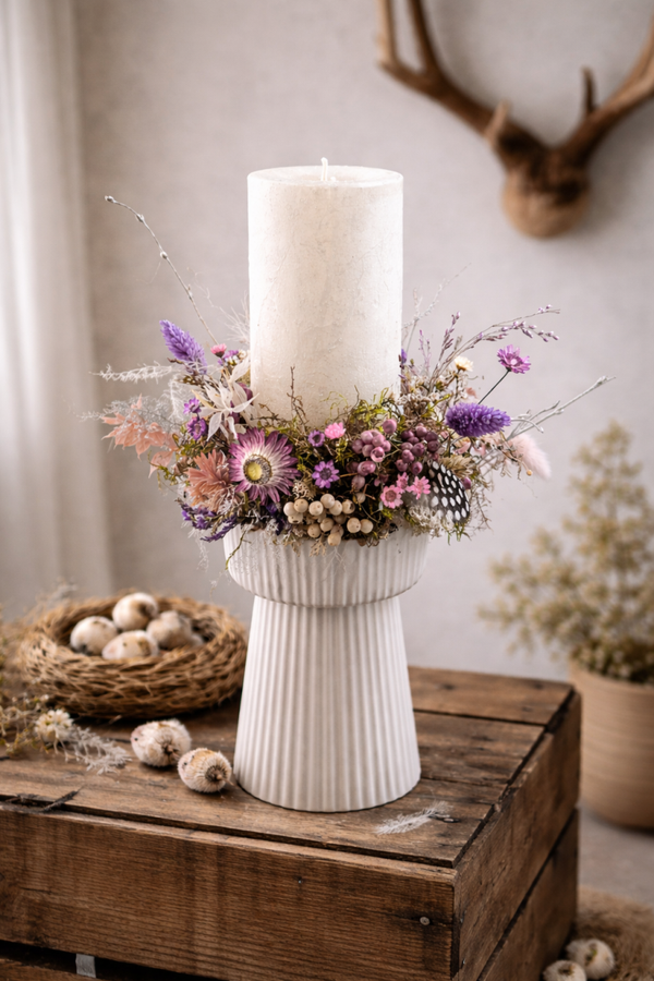 Deko "Frühlingshauch - Licht & Blüten