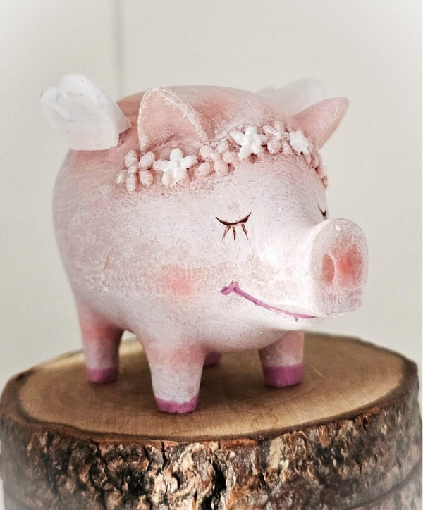 Glücksschwein "Treue Liebe"