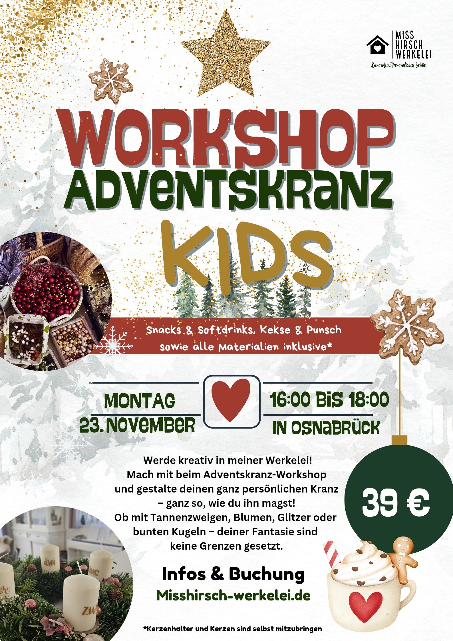 Workshop Adventskranz Kids/Teens