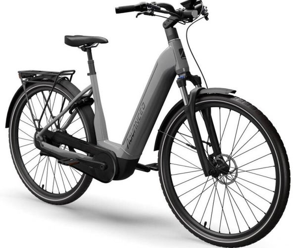 Advanced Tour Pro Wave - 500Wh - stone grey glossy - elektrische damesfiets