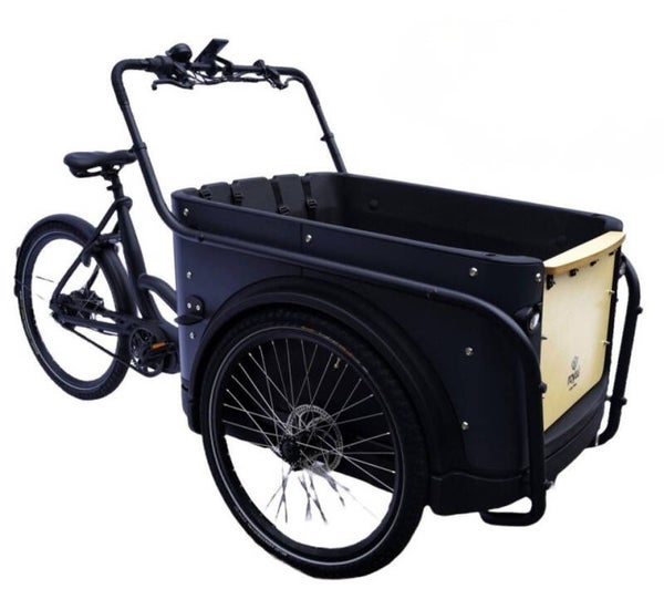 Royal Cargo Bike 3W Premium - antraciet - elektrische driewieler bakfiets