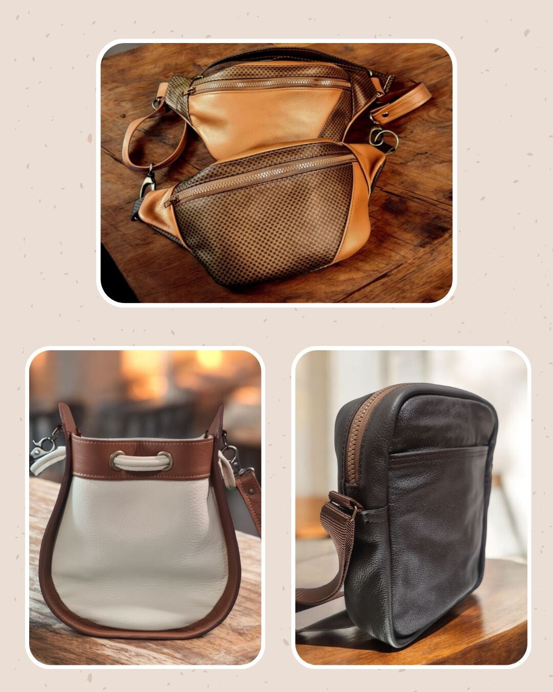 sac à main, sacoche banane et sacoche homme en cuir