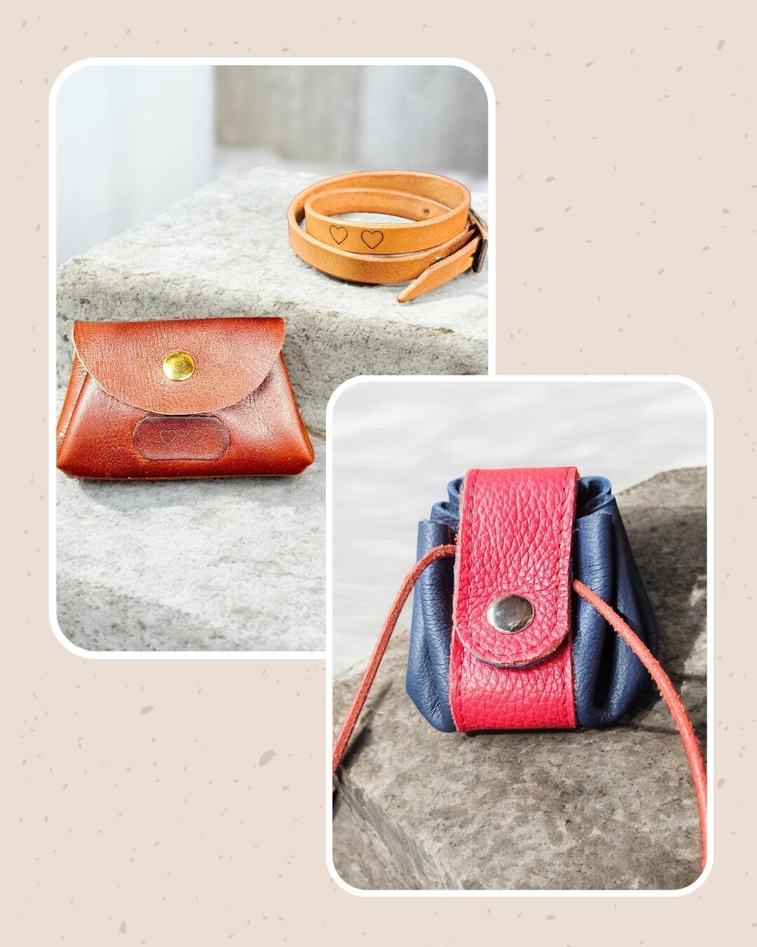 accessoires de petite maroquinerie en cuir - etuis à lunettes