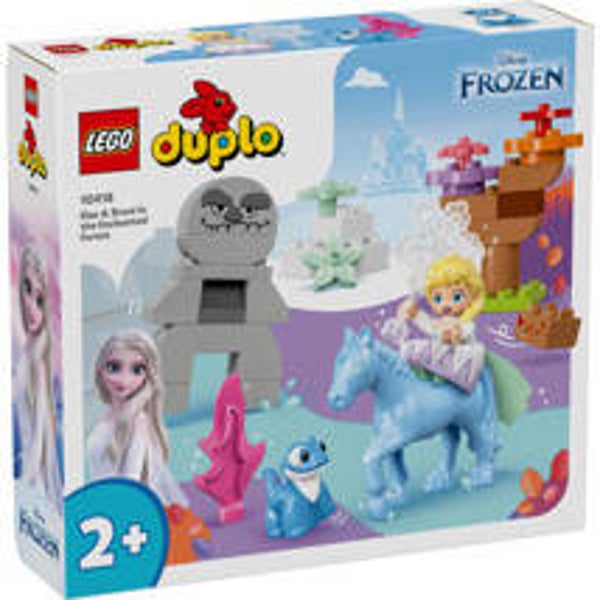 Duplo Elsa en Bruni in het betoverende bos