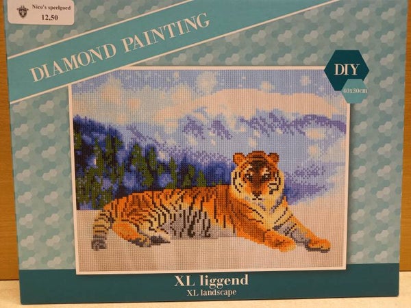 Diamond  Painting Tijger
