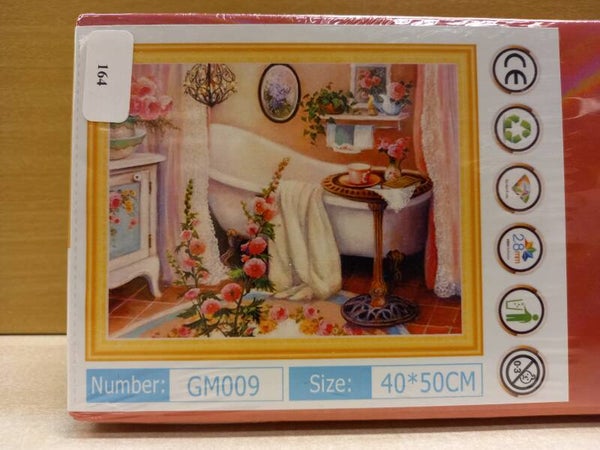 Diamond  Painting Badkamer