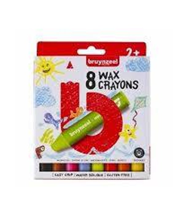 Bruynzeel 8 wax crayons