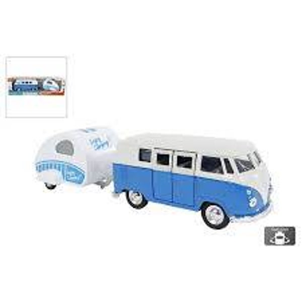 Welly VW bus met caravan