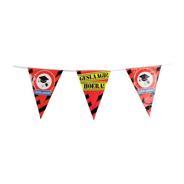 Party flags geslaagd