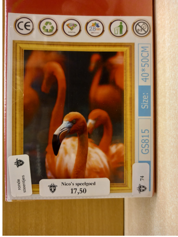 Diamond  Painting Flamingo's