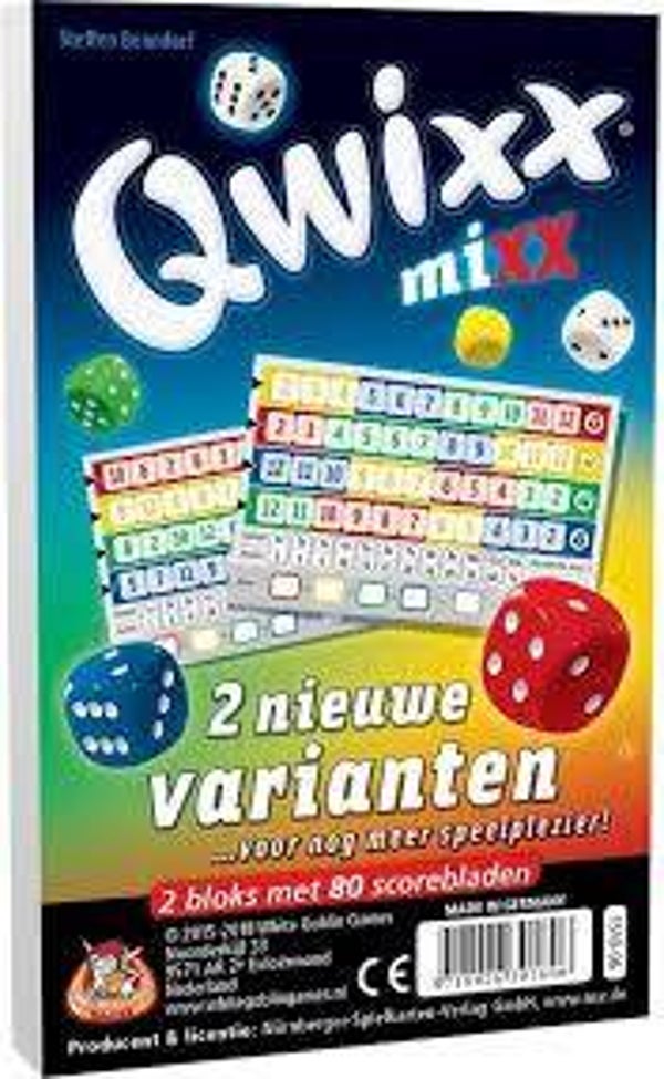 Qwixx mix 2 nieuwe varianten