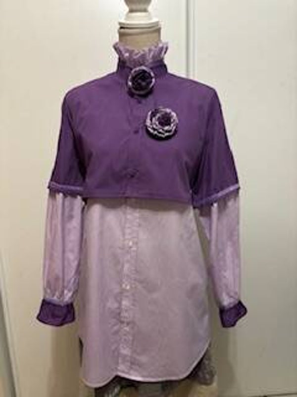 blouse femme upcyclée taille M