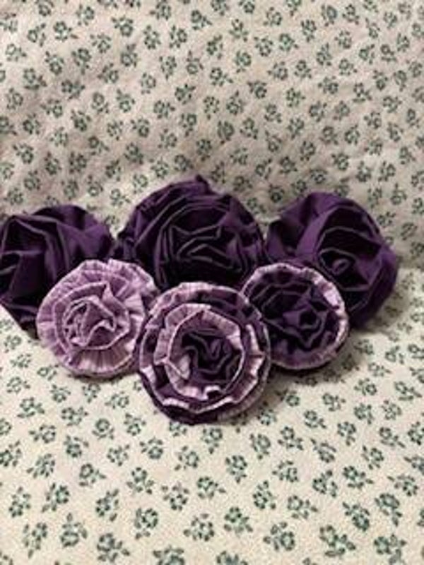 broche forme fleur