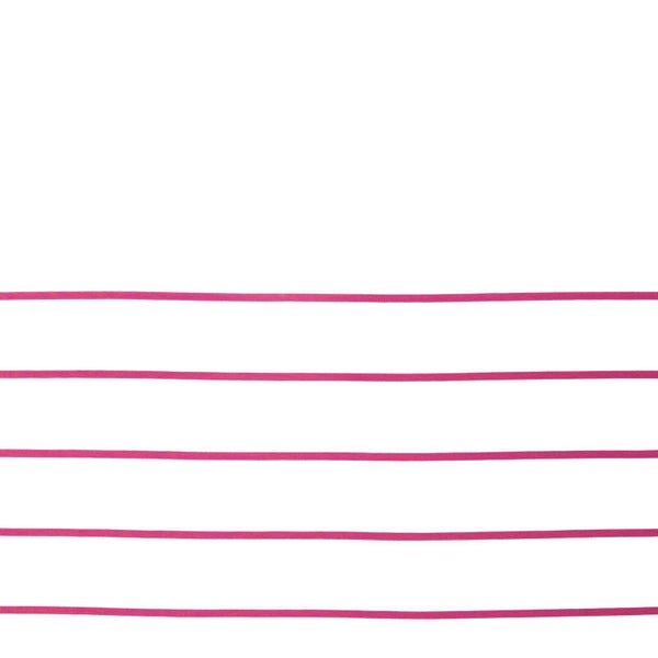 Lineas by Lillesol & Pelle - Streifen weiß magenta - French Terry Panel