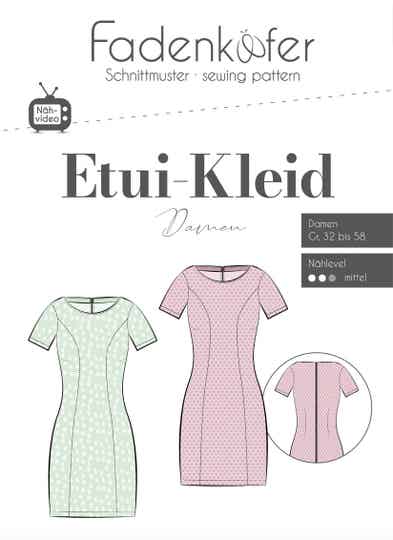 Etui-Kleid Fadenkäfer