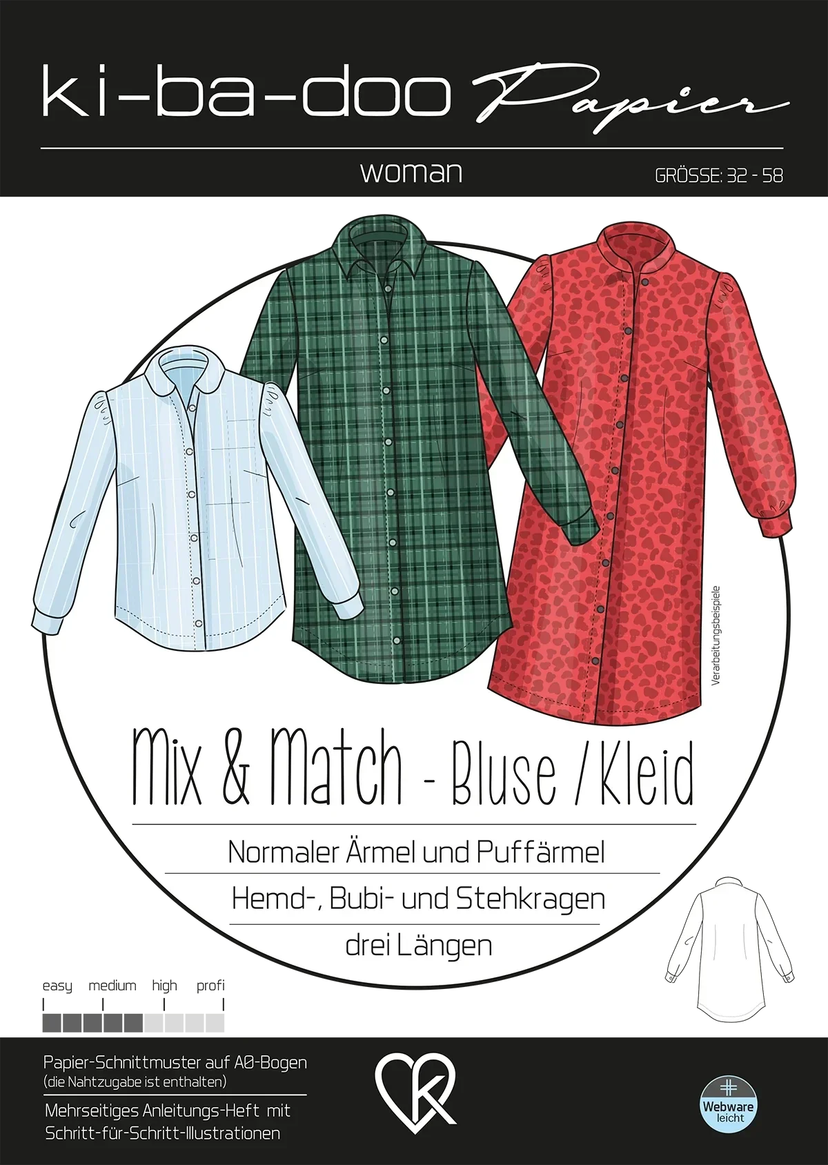 Mix & Match - Bluse/Kleid