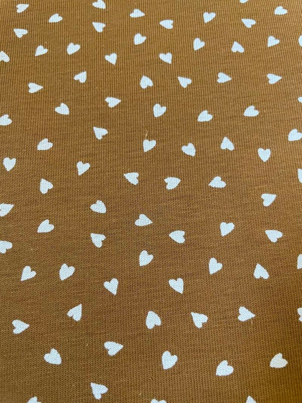 Baumwolle Jersey Caramel