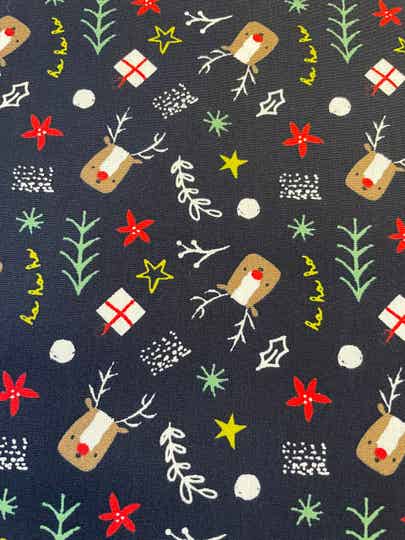 Weihnachtsstoff/Webware