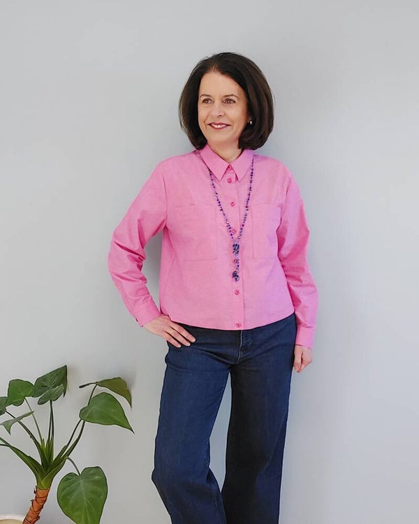 Fiona - weite Hemdbluse - Schnitte4Friends