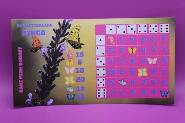 Schmetterling Bingo