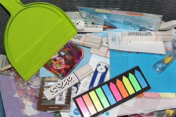 Schreibwarenschaufel