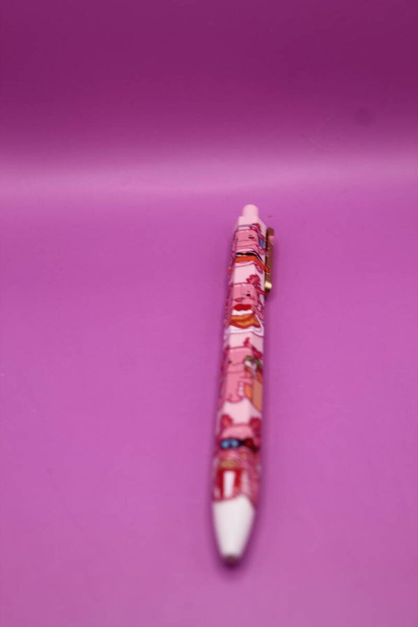 Beplotterter Stift