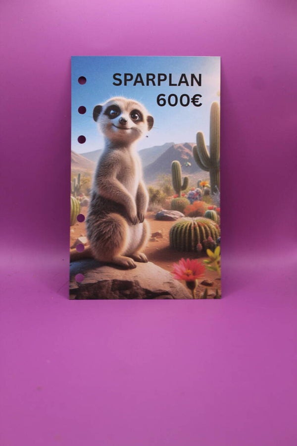Sparplan 600€