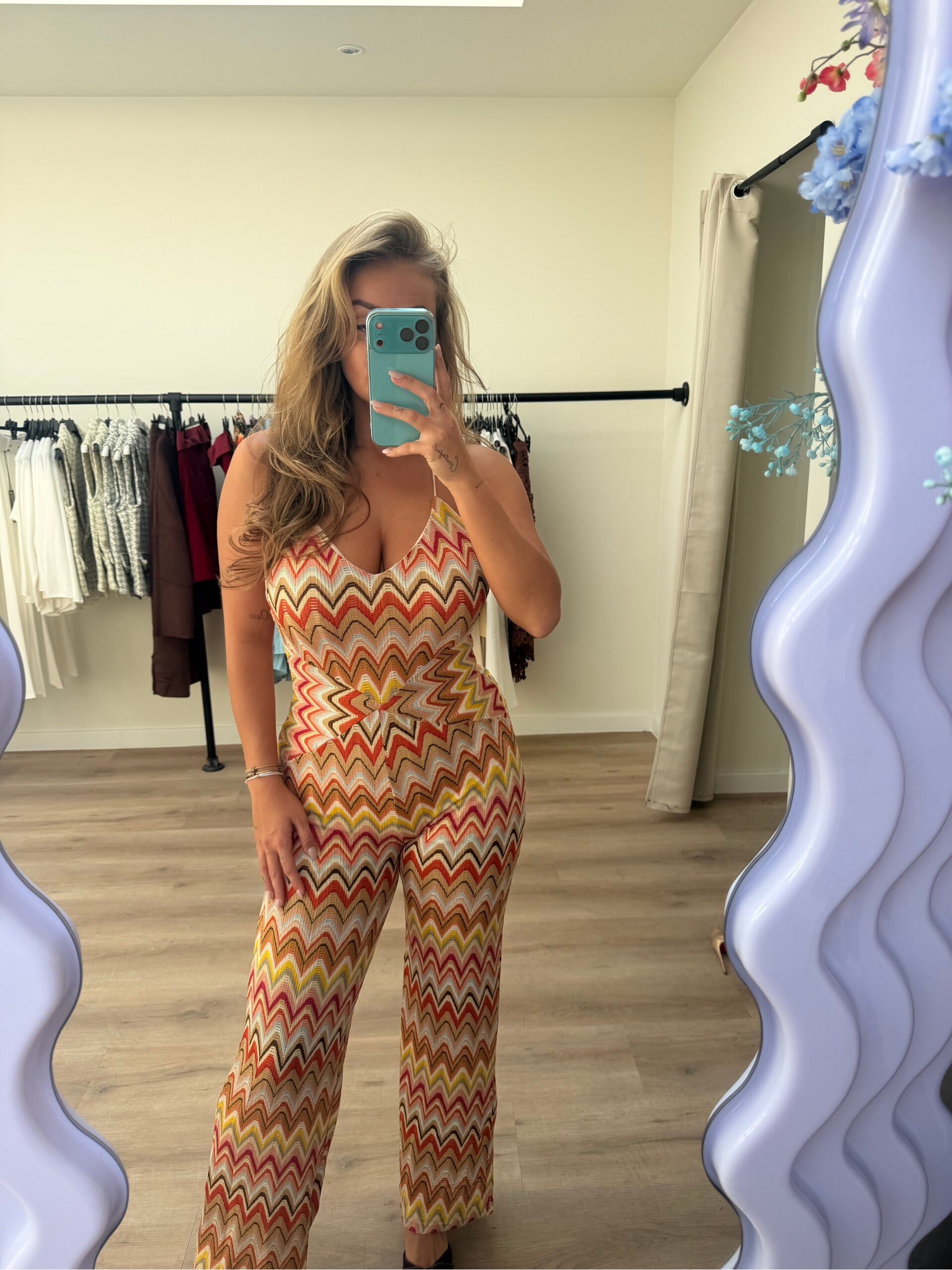 Miss jumpsuit orange
