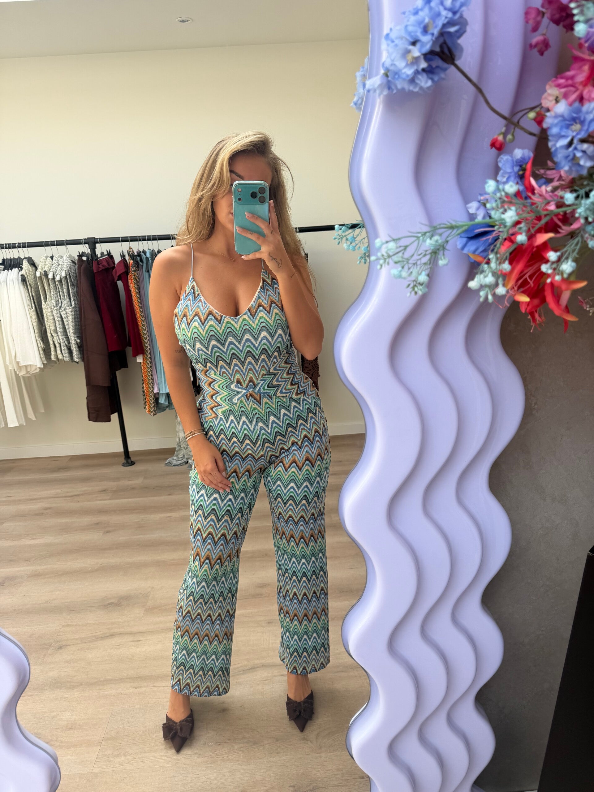 Miss jumpsuit blue