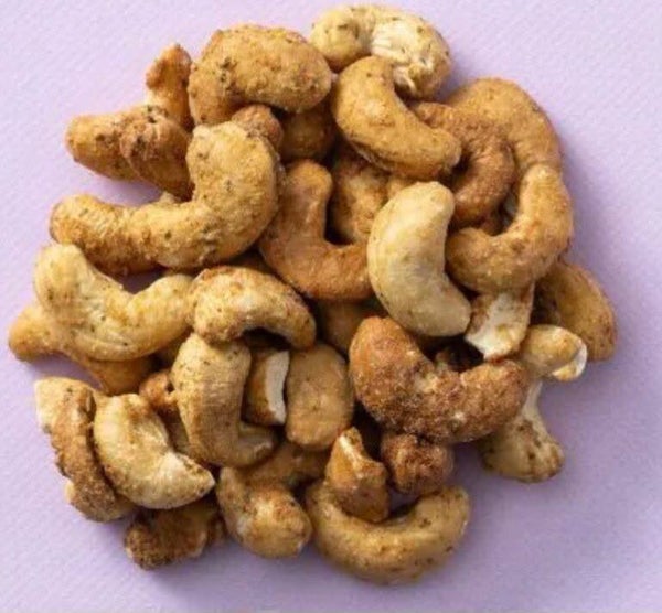 Gezouten knoflook cashewnoten