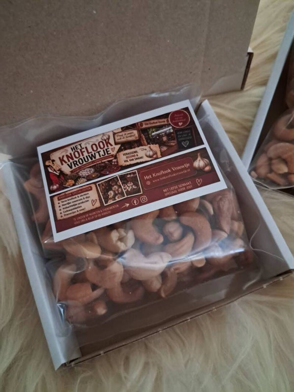 Ongezouten cashewnoten het cadeautje waar iedereen blij van wordt!