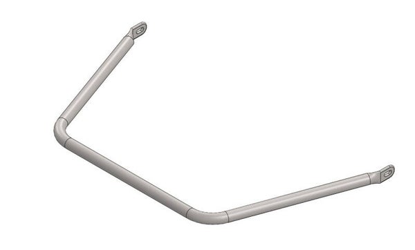 Voorbumper boven chroom