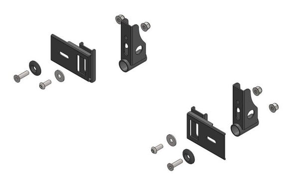 Achterbumper montage Set cpl