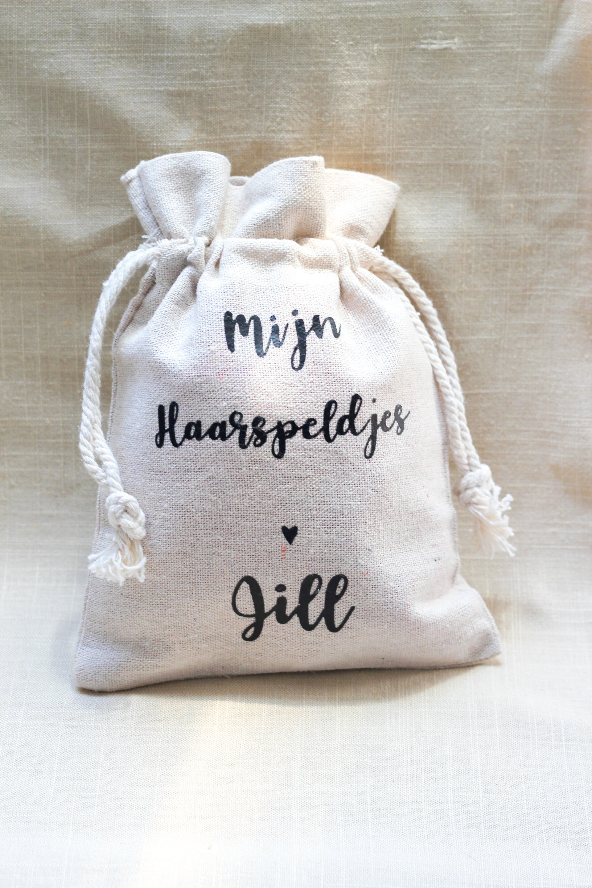Haarspeldzakje Linnen