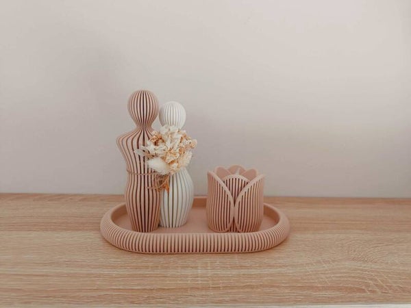 3D SET koppel en tulp