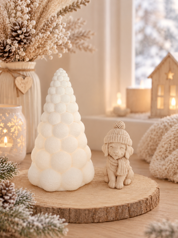 3D winters hondje 'Balou'