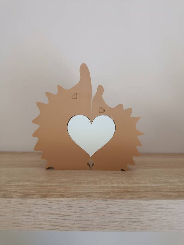 3D eekhoorns met uitneembaar hart