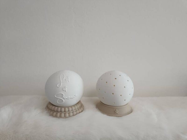 3D sneeuwbol met LED-theelicht