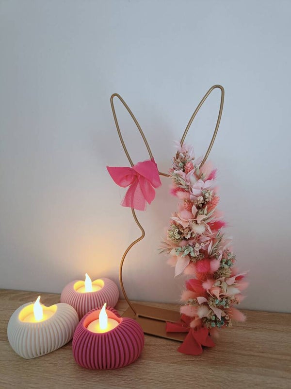 Staander paashaas goud 'candy'