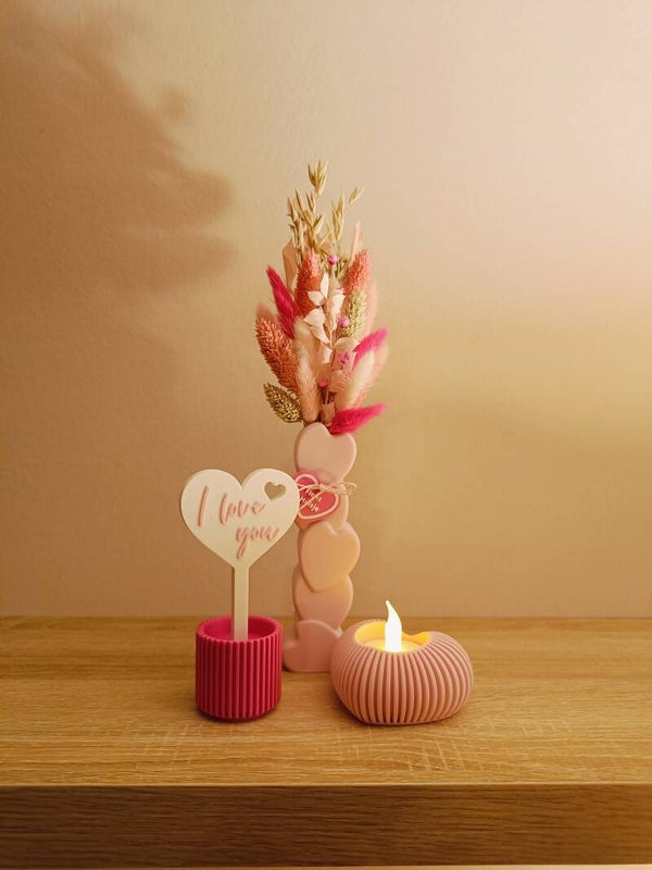 3D Staander 'I love You'