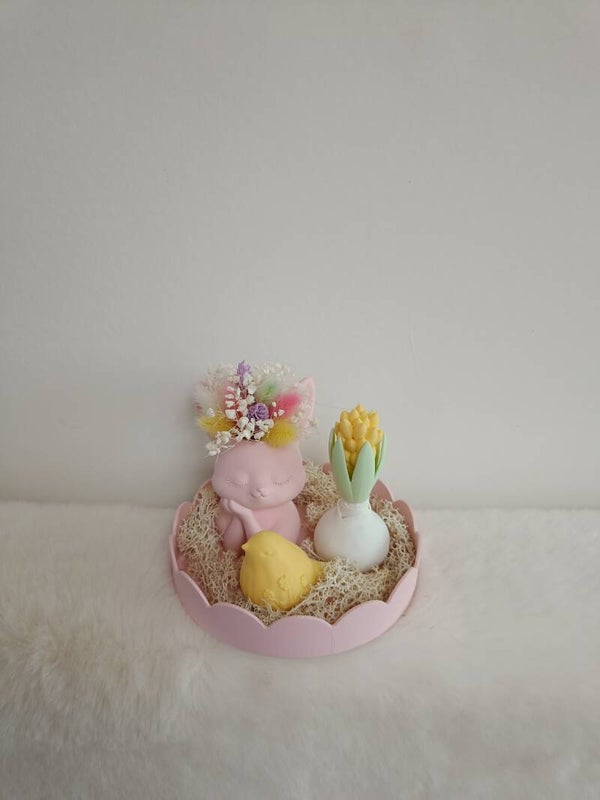 Schaaltje 'little bunny' sweet yellow