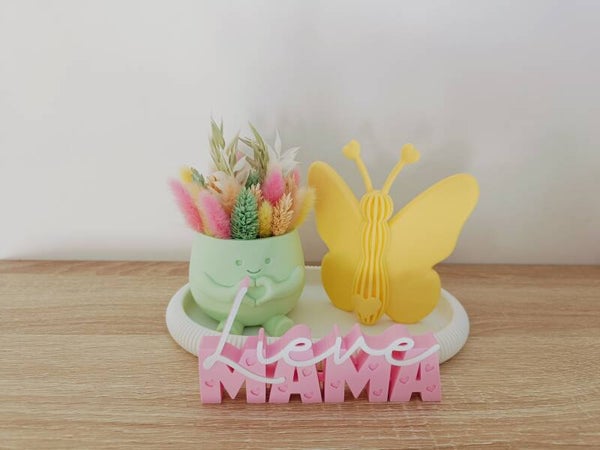 SETPRIJS Set bloempotje mint