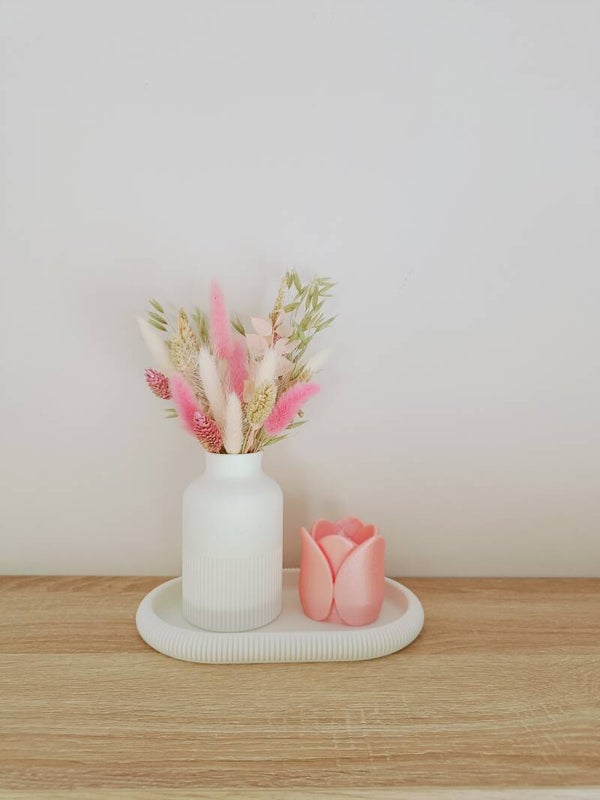 SETPRIJS Set silk roze