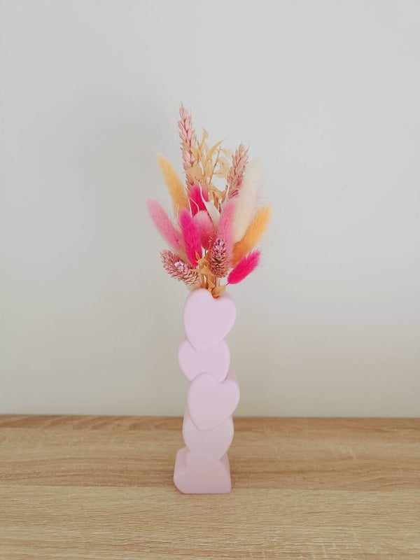 3D hartjesvaas 'candy'