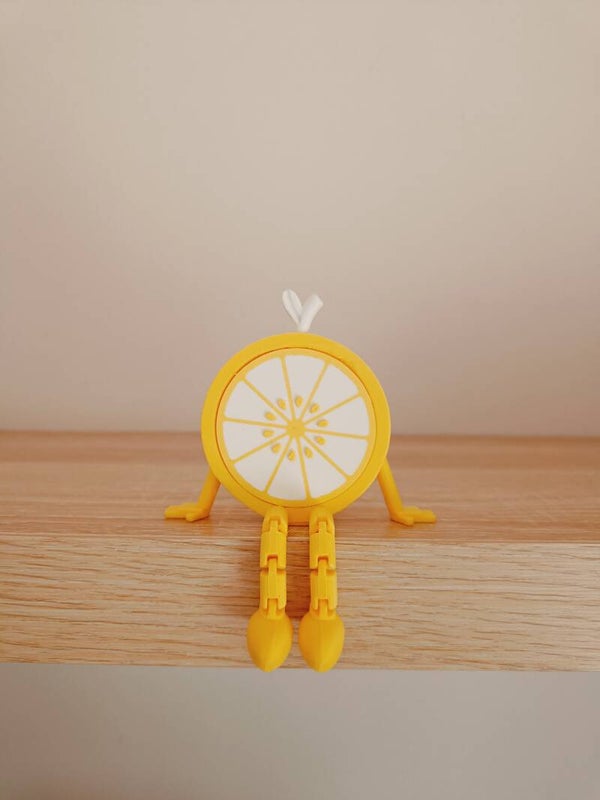 3D zittende citroen