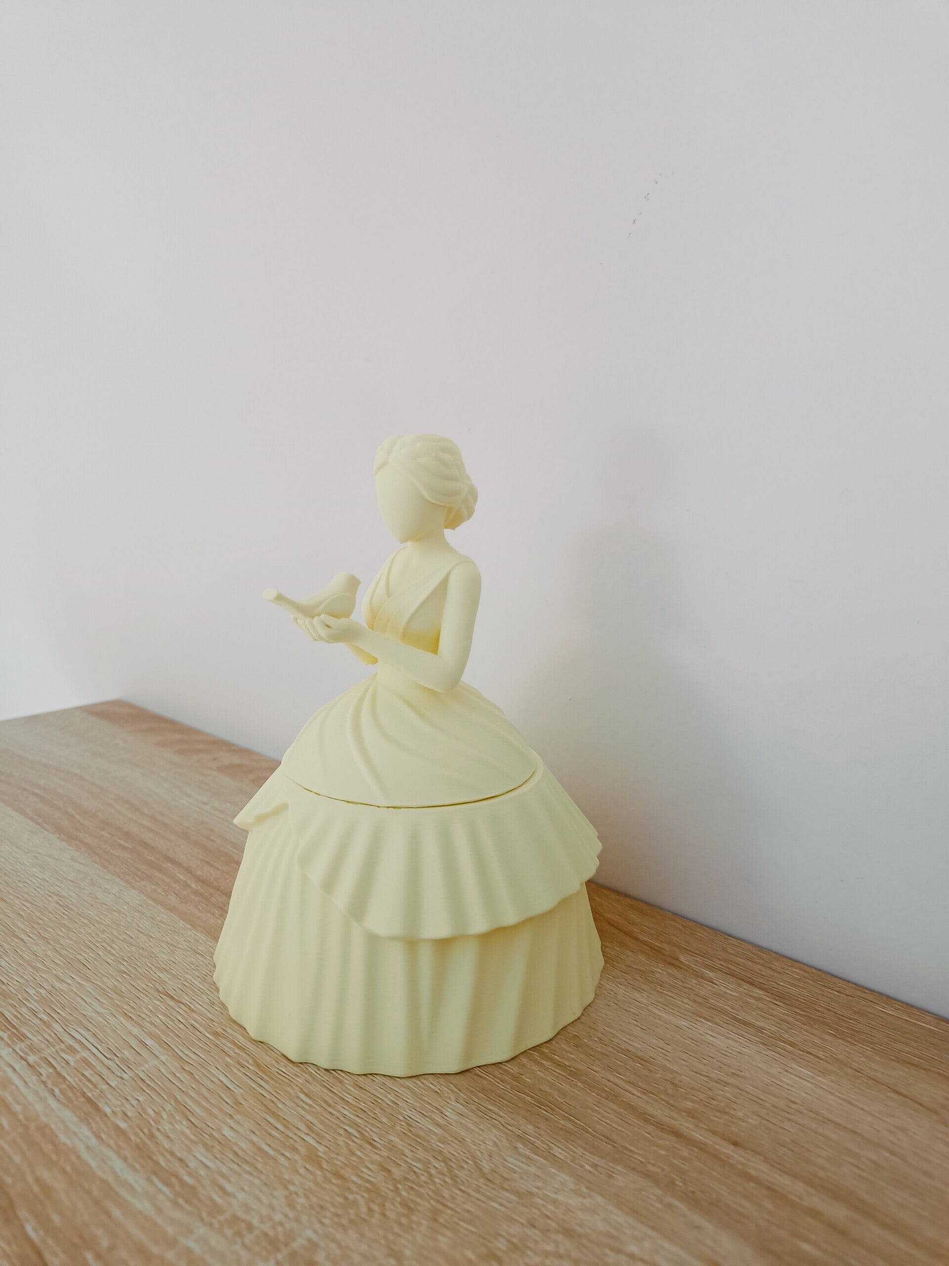3D Prinses met vogel