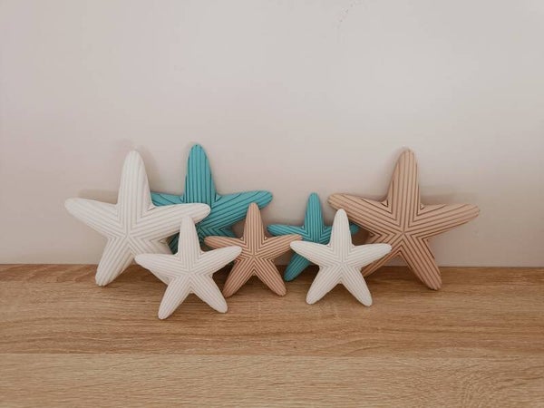 3D Zeesterren