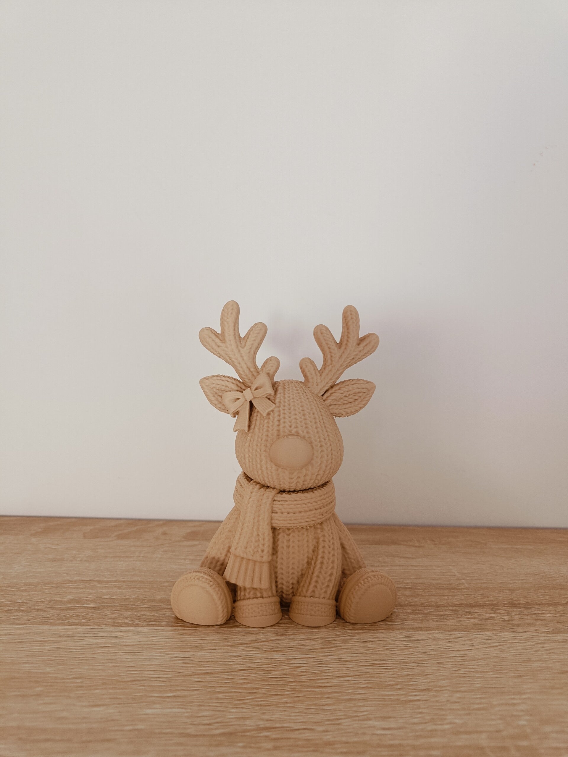 3D Rendier met strikje
