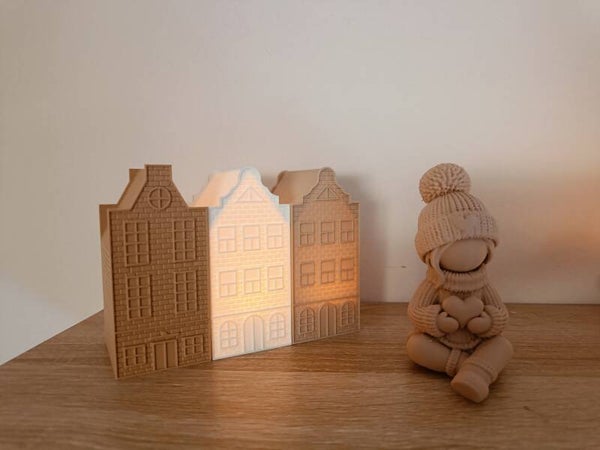 Huisjesrij set 3 stuks