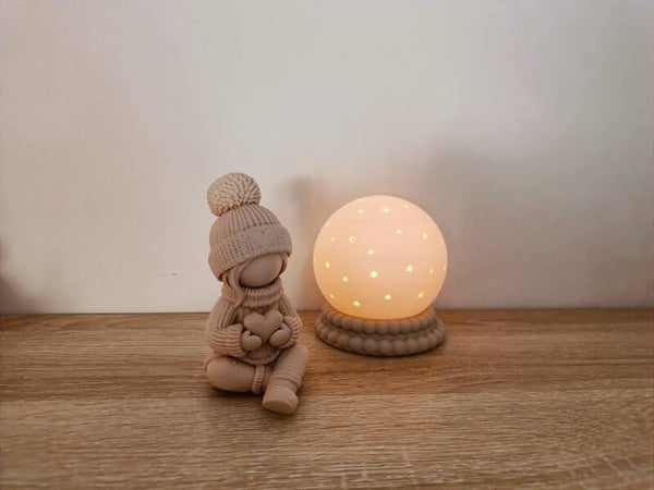 3D kindje met hart 'Emmylou'